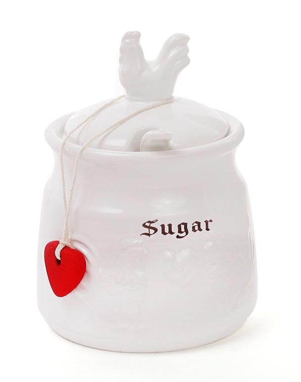 Цукорниця Тоскана Family SUGAR 300 мл з порціонною керамічною ложкою (BD-875-392)