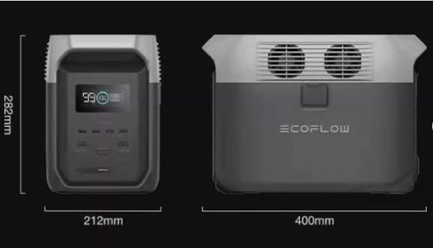 Зарядная станция Есoflow DELTA 3 1800W с 4 евро розетками - фото 2