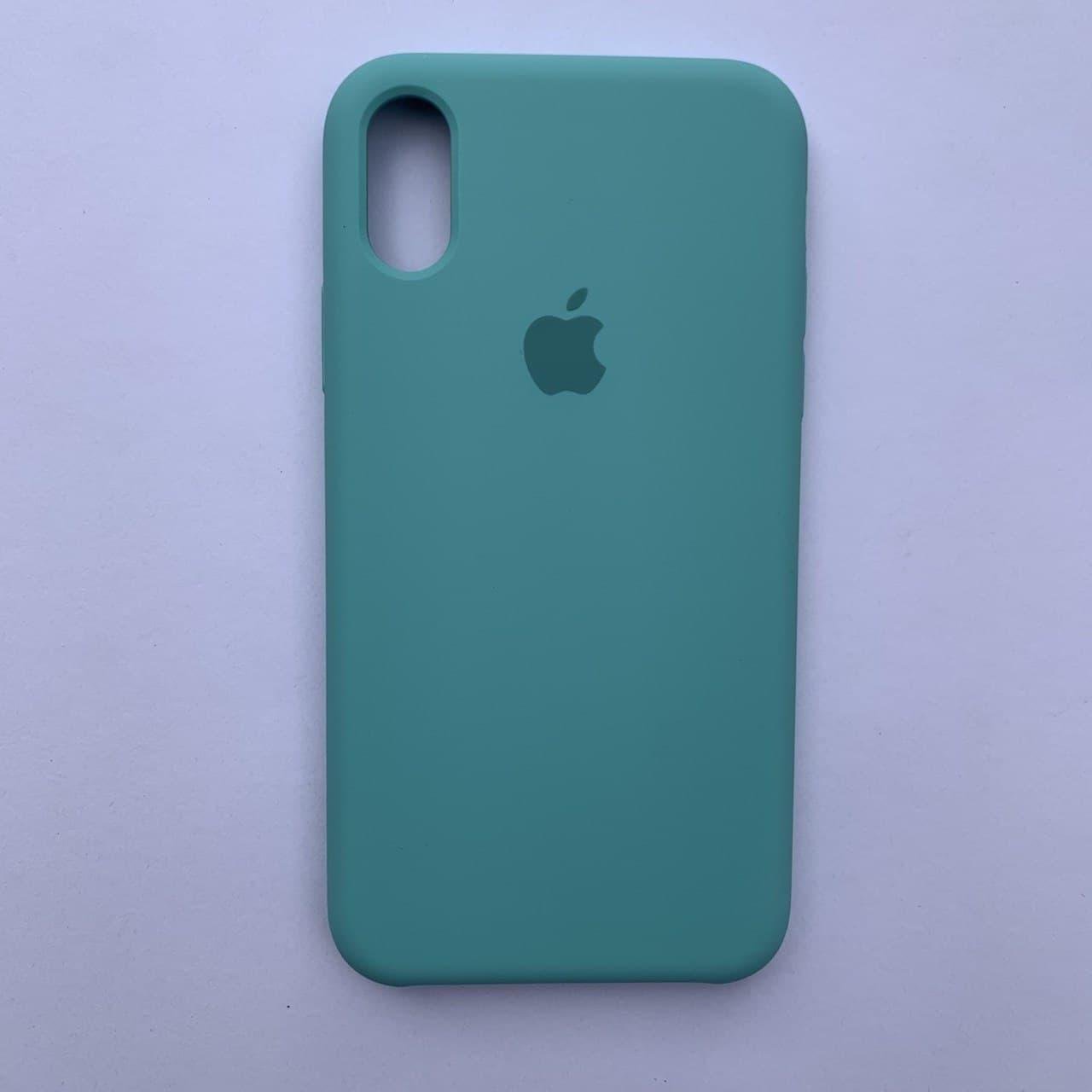 Чехол Silicone Case для Apple iPhone X, XS Turquoise