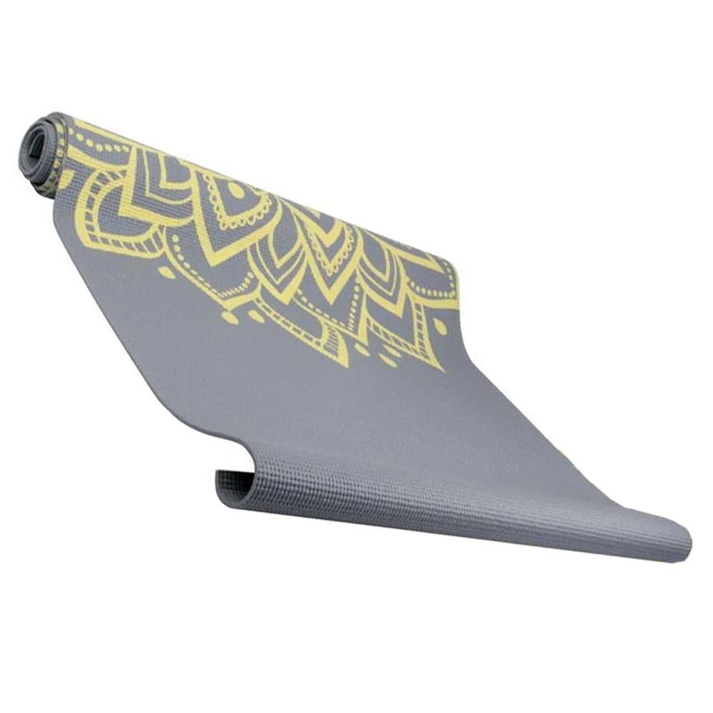 Коврик для йоги inSPORTline Spirit 172x61x0,3 см Серый (278476)