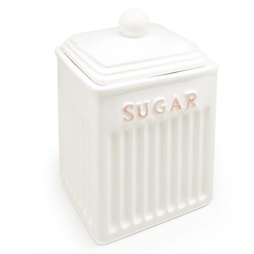Банка для сахара Stenson Tower MC4058-S керамическая 800 мл 11х9,5х17 см (552429)