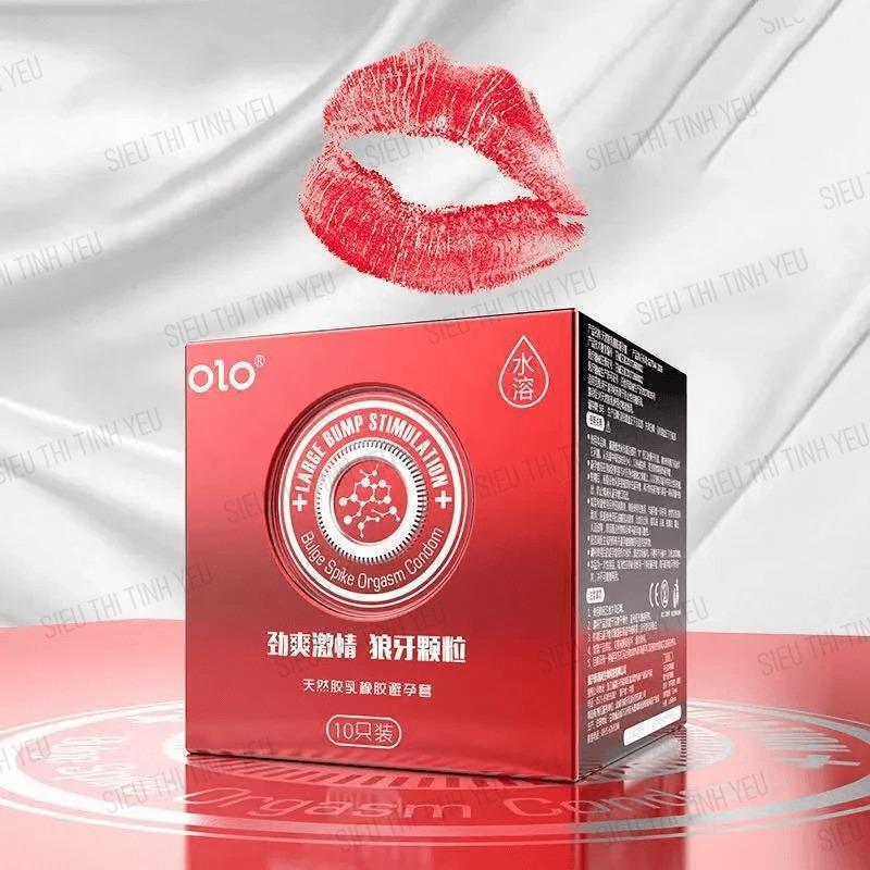 Презервативы OLO NEO с большими пузырьками и гиалуроновой кислотой 10 шт. (OLO206868) - фото 2