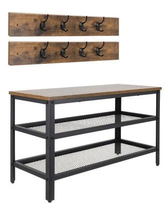 Полиця для взуття з вішалкою Ruhhy 27037 73 см