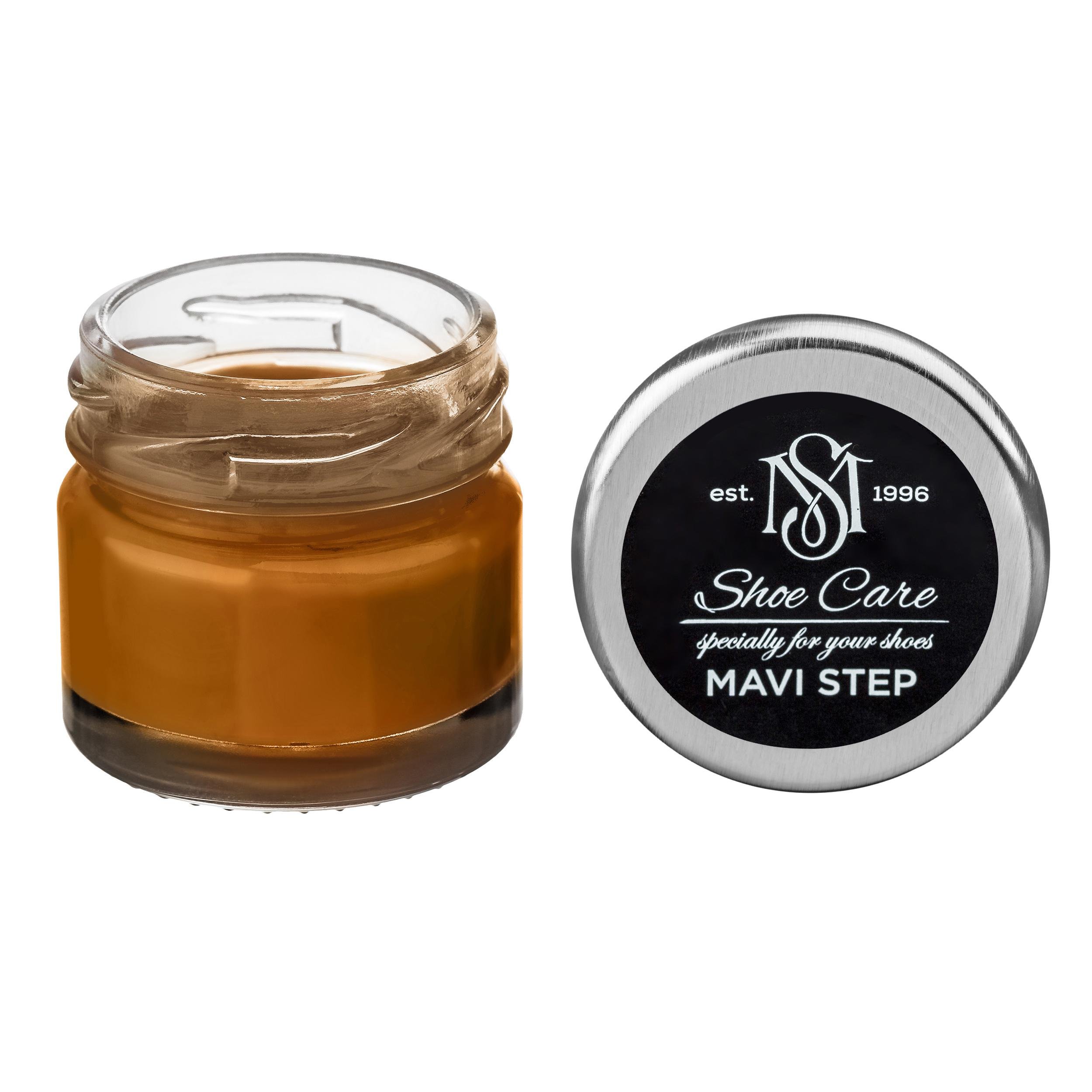 Краска-бальзам для замши и нубука MAVI STEP Multi Oil Balm 25 мл Мокко (E07/120/025)