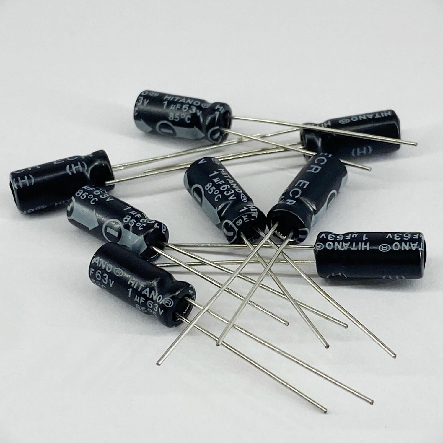 Электролитические конденсаторы HITANO 1 мкф 63V 5x11 мм 85 °C (5213)