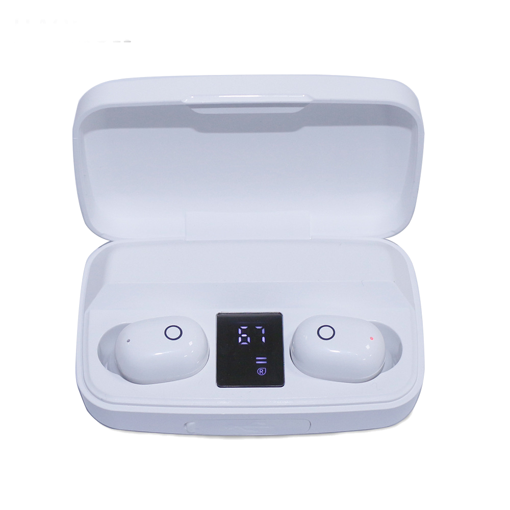 Беспроводные вакуумные наушники OudioBop OD-BT011 V 5.0 TWS White
