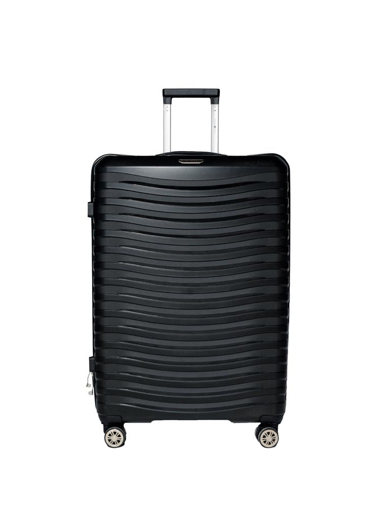 Чемодан большой Snowball 43803 полипропилен L Черный
