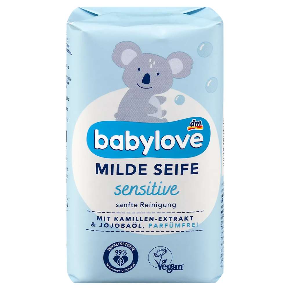 Мыло детское мягкое Babylove Sensitive для чувствительной кожи 100 г (EPI-15102025-233)