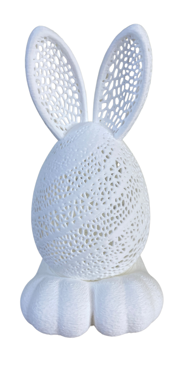 Антистрес іграшка Зайчик 3D декоративна пластикова фігурка фіджет для рук 14,5 см
