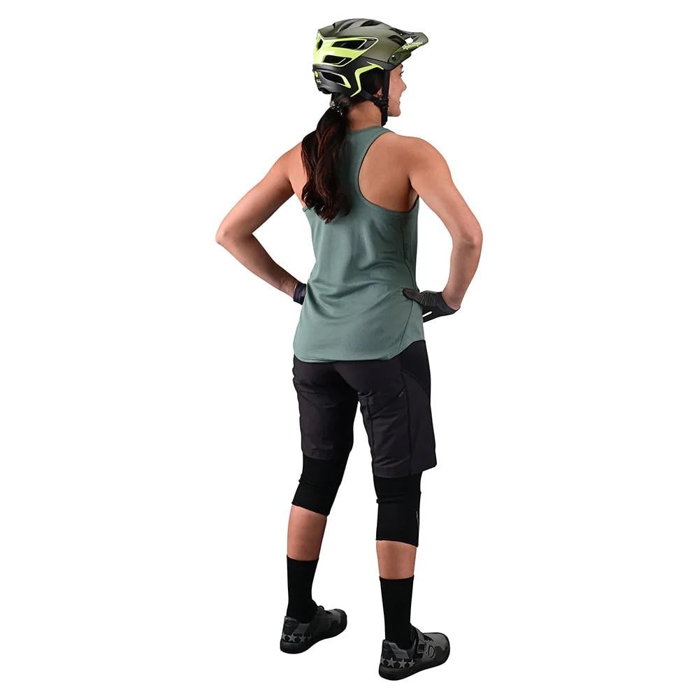 Майка Troy Lee Designs WMNS LUXE TANK ; STEEL GREEN XL - фото 3