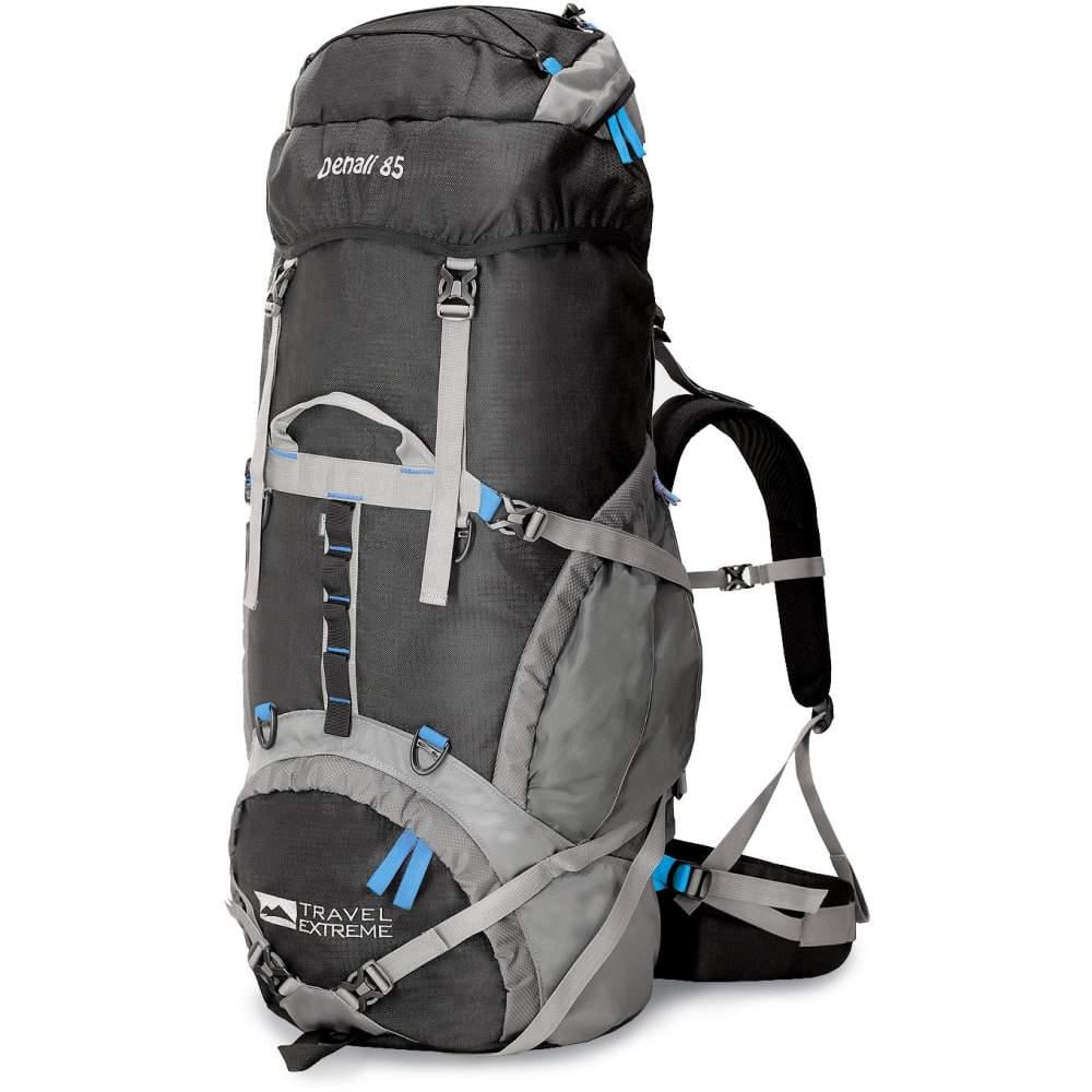 Рюкзак Travel Extreme Denali 85 L Black/Blue L (1060-ТE-Р008BB)