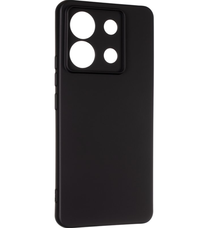 Чехол Full Soft Case for Xiaomi Redmi Note 13 Pro 5G Black - фото 2