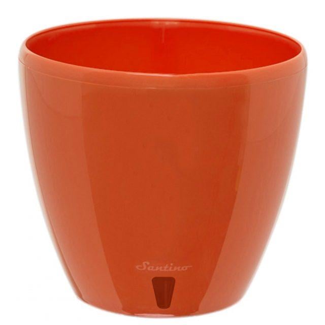 Горшок для цветов Santino DECO-TWIN 4 л Морковный (DT3 CRT)