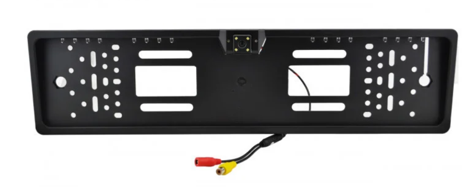 Камера заднего вида в рамке номерного знака 16 LED HD (2727544875)