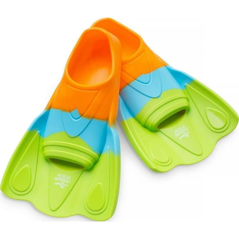 Ласты детские Aqua Speed ​​TRAINING FINS MOBY р. 27-29 Голубо-оранжевый (733-72)