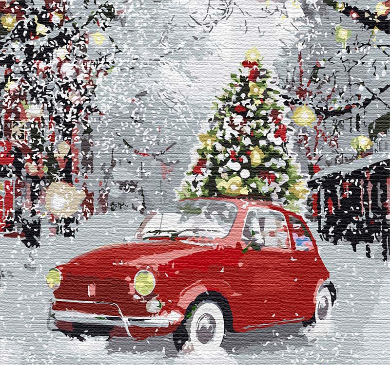 Картина по номерам Идейка Праздничное настроение 40х40 см (КНО3584)