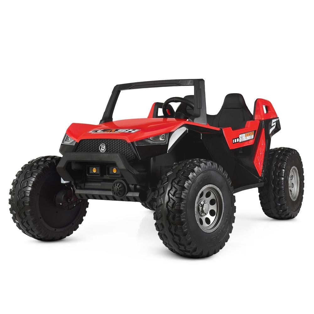 Детский электромобиль двухместный Bambi внедорожник 304W M 4170EBLRS 24V Красный