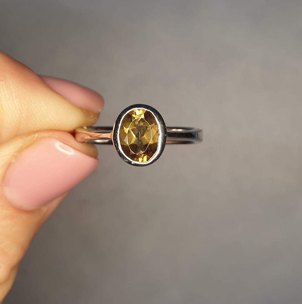 Кольцо серебряное с султанитом р. 18 3,13 г (1381376221)