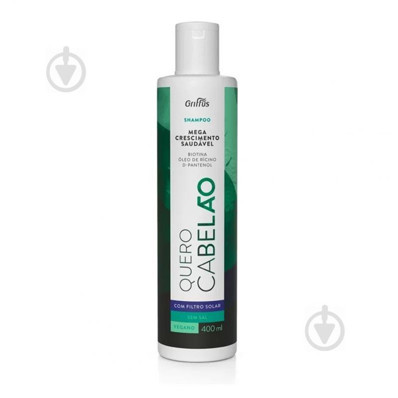 Шампунь для стимуляции роста волос Griffus Shampoo Quero Cabelao 400 ml (42906)