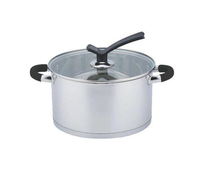 Кастрюля Edenberg с крышкой 3,6 л 20 см (EB-3695)