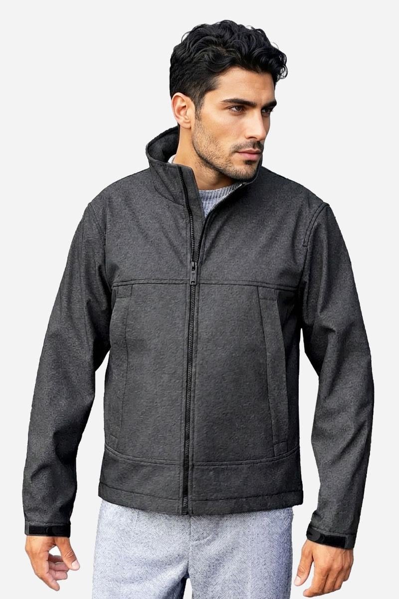 Куртка-ветровка мужская р. 46 Серый (SB-25279-grey)