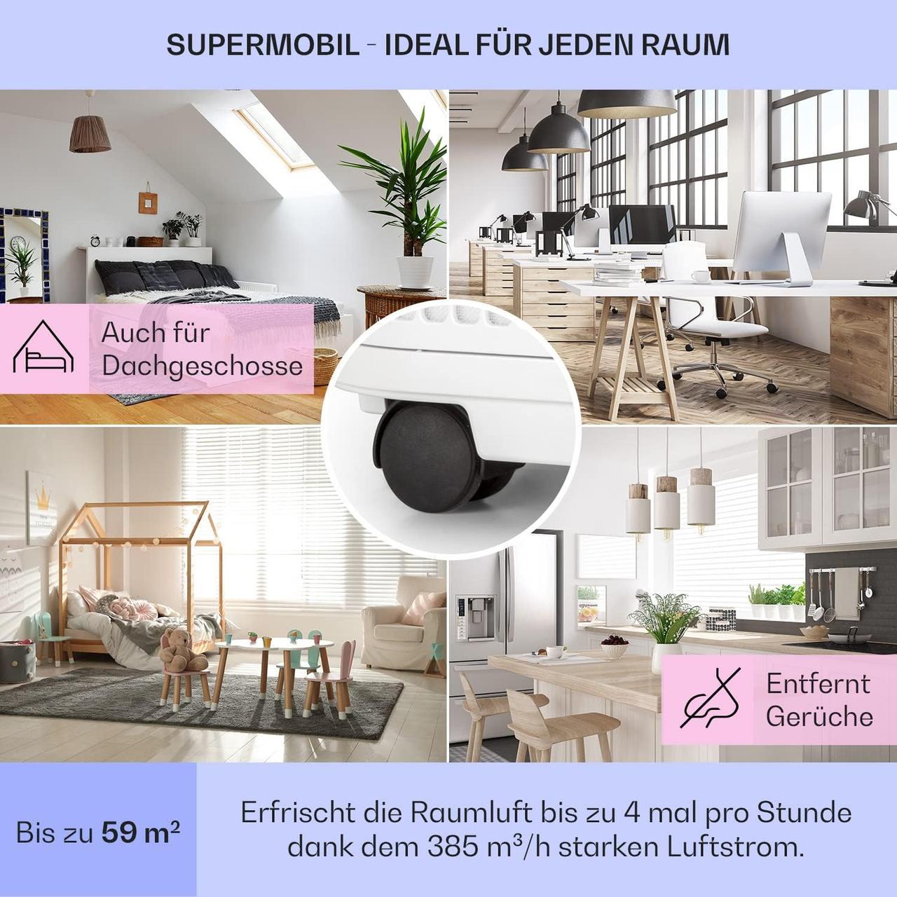 Кондиціонер KLARSTEIN Kraftwerk Smart 12K мобільний (10034664) - фото 5 Кондиціонер KLARSTEIN Kraftwerk Smart 12K мобільний (10034664) - фото 5