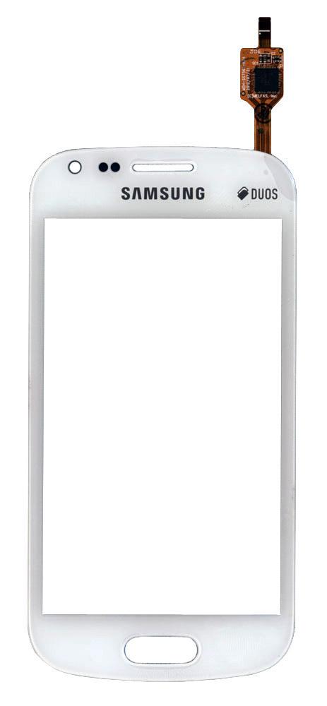 Тачскрин для смартфона Samsung Galaxy S Duos S7562 Белый