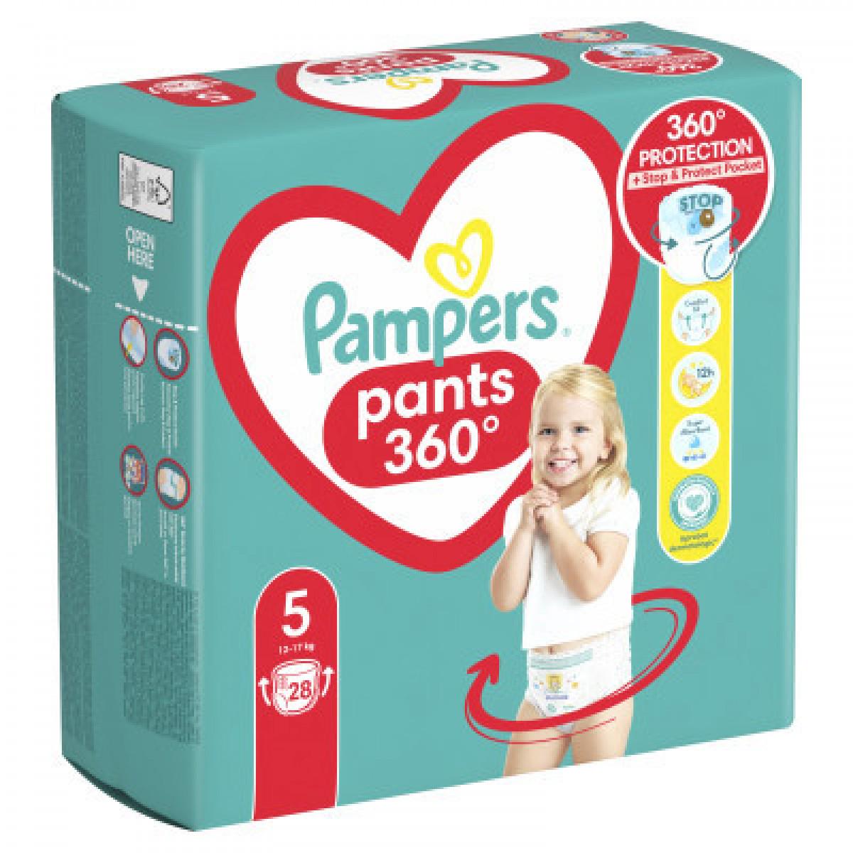 Підгузки Pampers трусики Pants Junior р. 5 12-17 кг 28 шт. (8006540069714) - фото 3