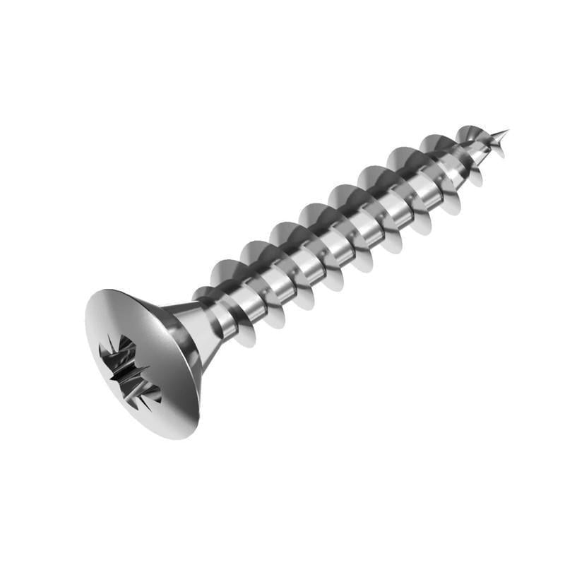 Шуруп Metalvis 4х16 мм PZ2 повне різьблення напівпотайна головка нержавіюча сталь 50 шт. (N1030000N103401600)