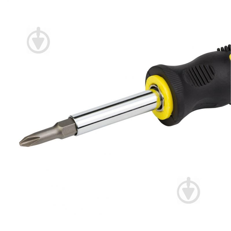 Викрутка з двосторонніми бітами 4в1 + адаптер CrV SIGMA (4002171) - фото 3 Викрутка з двосторонніми бітами 4в1 + адаптер CrV SIGMA (4002171) - фото 3