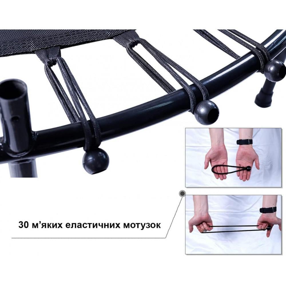 Батут Atleto 140 см с сеткой синий (2100040012) - фото 10 Батут Atleto 140 см с сеткой синий (2100040012) - фото 10