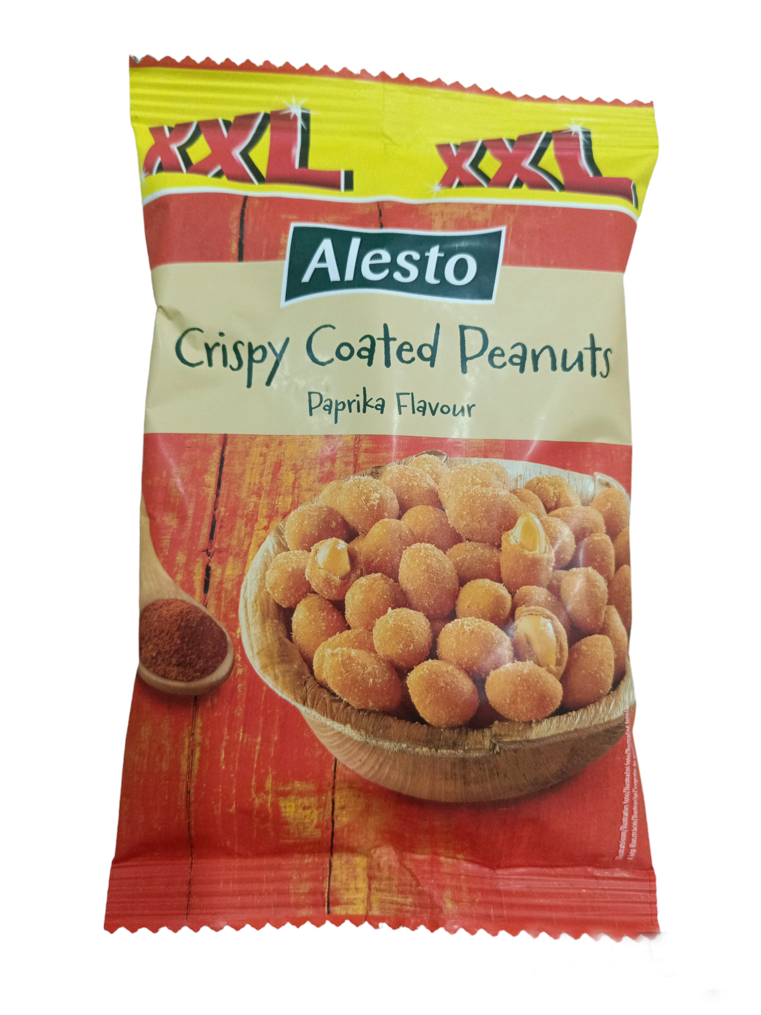 Арахіс смажений Alesto Crispy Coated Peanut Paprika flavoured зі смаком паприки XXL 250 г (58960)