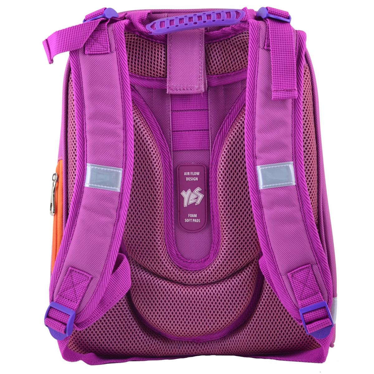 Рюкзак шкільний каркасний 1 вересня H-12 Bright colors (554581) - фото 8