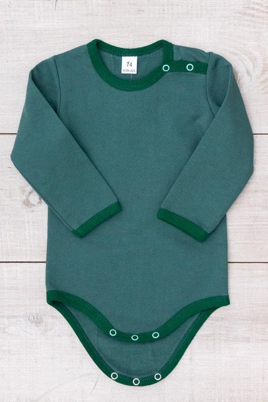 Боді утеплене ясельне для хлопчика з довгим рукавом Носи Своє 74 см Темно-зелений (5010-023-4) Боді утеплене ясельне для хлопчика з довгим рукавом Носи Своє 74 см Темно-зелений (5010-023-4)