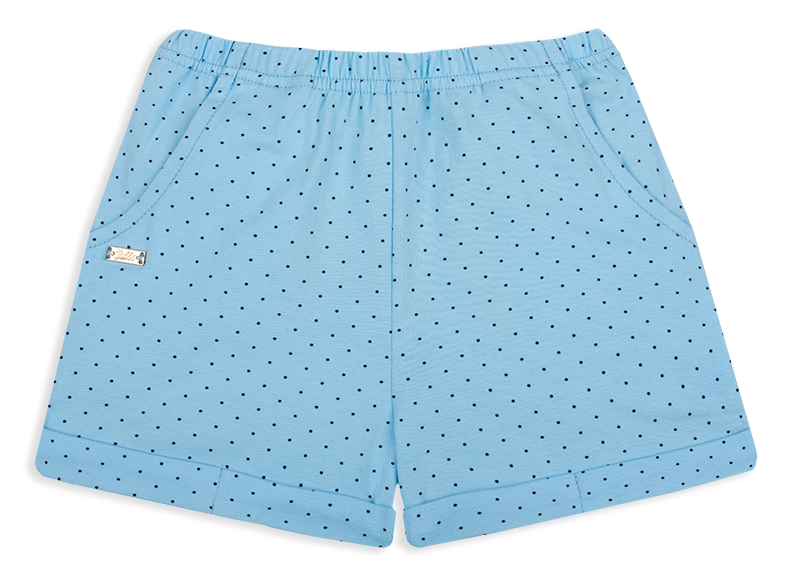 Шорты детские для девочки Gabbi SH-20-16-2 Морской гламур 104 см Голубой (12189)