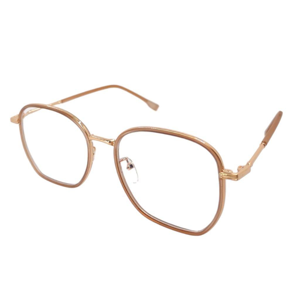 Компьютерные очки Blue Blocker оправа 4117 NN Золотой/Бежевой (25087143)