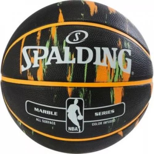 Мяч баскетбольный Spalding р. 7 Marble Grey (only272_30 01550 10 0017) - фото 1