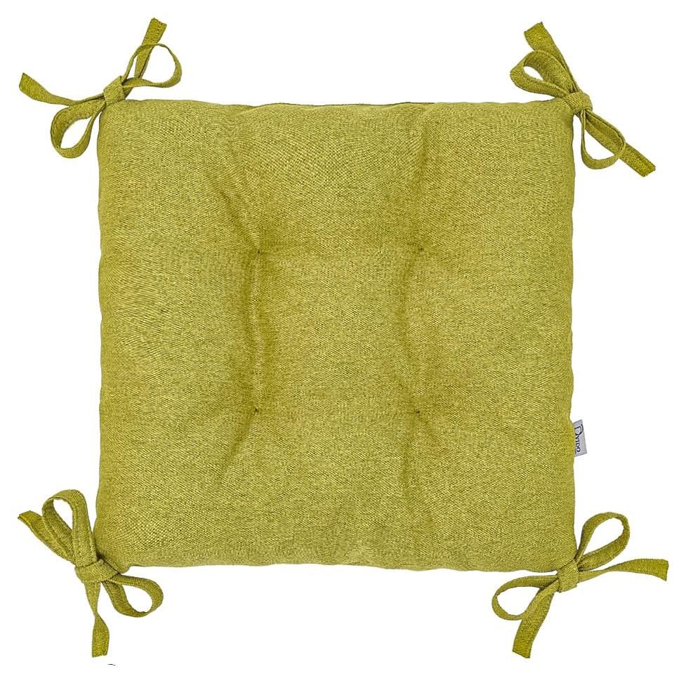 Подушка для стула/кресла/табурета 40х40х8 см Салатовый (1973635282) - фото 1 Подушка для стула/кресла/табурета 40х40х8 см Салатовый (1973635282) - фото 1