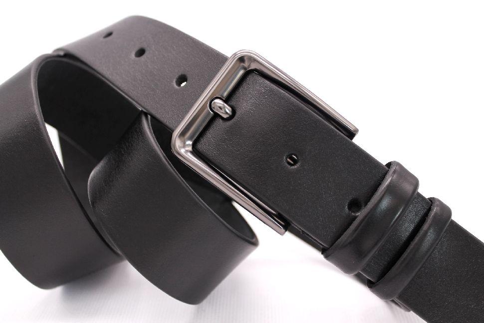 Ремень кожаный фактурный TARWA A14000-235 40 мм Черный (60084)