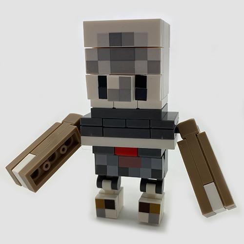 Конструктор фигурка iBlock Agent Minecraft 6 см