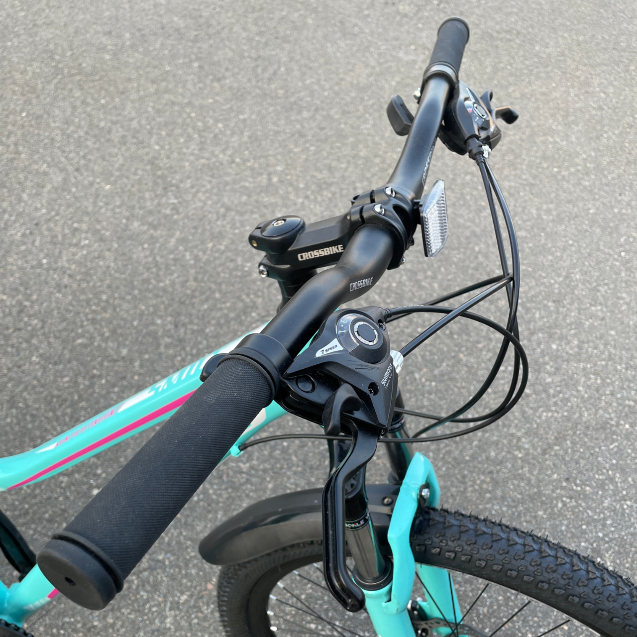 Велосипед Сross Smile 26" 13" Блакитний/Рожевий (3f015682) - фото 2