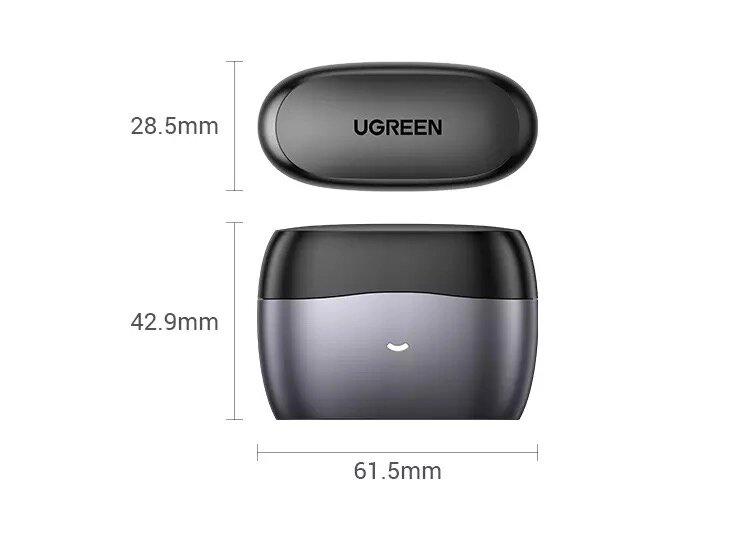 Навушники UGREEN Hybrid Active Noise-Cancelling Earbuds WS118 (90242) - фото 14