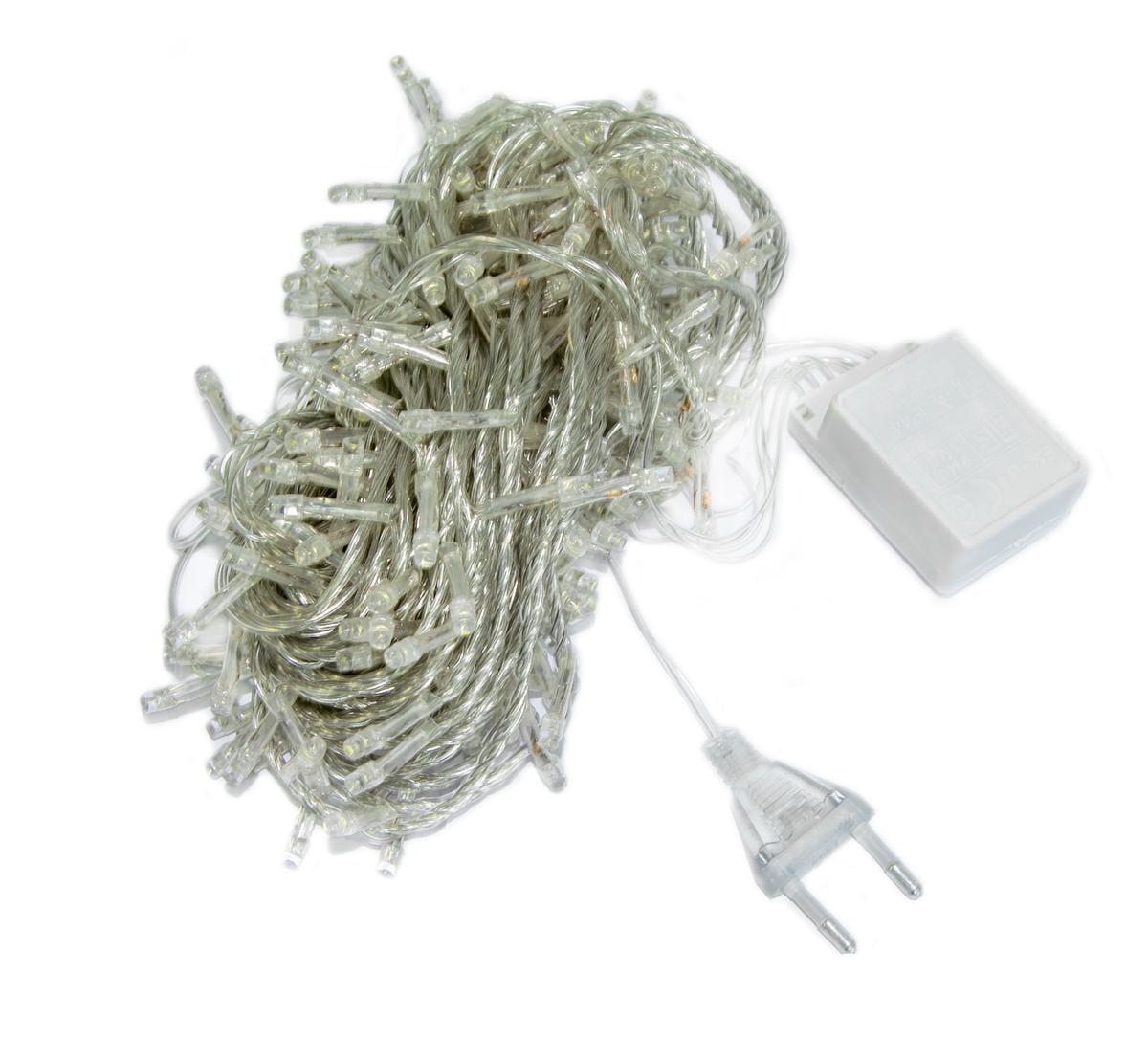 Светодиодная гирлянда Xmas LED 300 W-1 холодный цвет 16 м (1008878-White) Светодиодная гирлянда Xmas LED 300 W-1 холодный цвет 16 м (1008878-White)