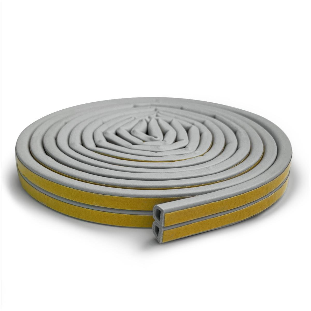 Уплотнитель для окон и дверей самоклеящийся Weikan 9 мм 6 м (R35866) Уплотнитель для окон и дверей самоклеящийся Weikan 9 мм 6 м (R35866)