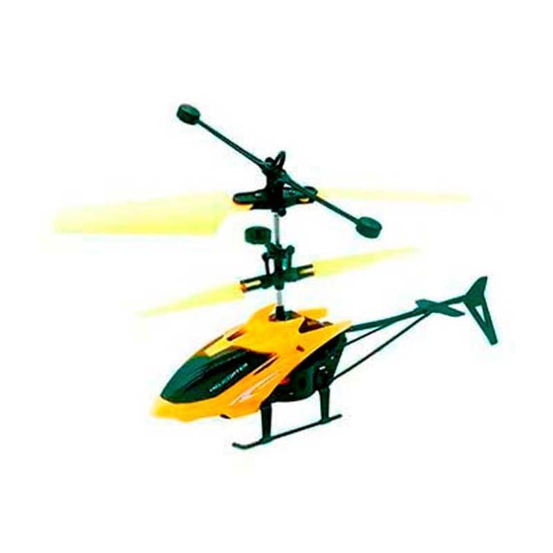 Игрушка запускалка Вертолет 805B на аккумуляте Yellow (2748219908)