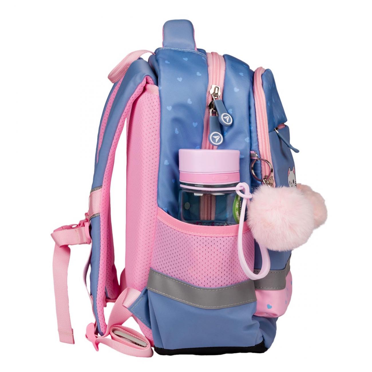 Рюкзак школьный с ортопедической спинкой для младших классов YES S-52 Ergo Meow-Meow (000995081) - фото 7 Рюкзак школьный с ортопедической спинкой для младших классов YES S-52 Ergo Meow-Meow (000995081) - фото 7