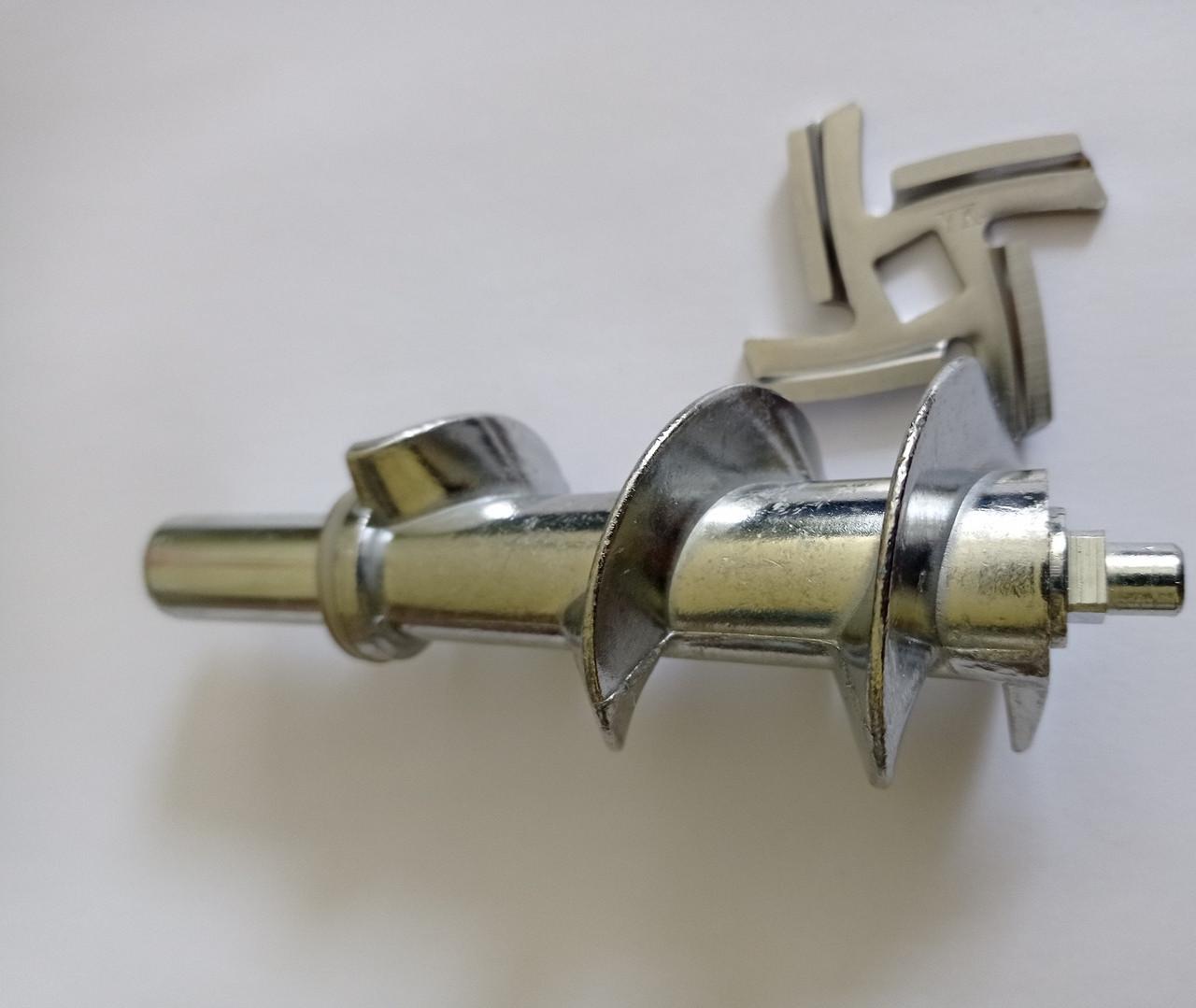 Шнек і ніж для м'ясорубки Liberton LMG-02 (1360012104)