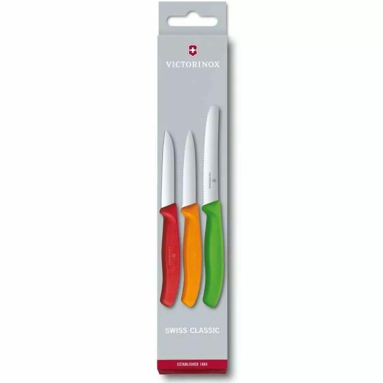 Набір кухонних ножів Victorinox SwissClassic Paring Set 3 Vx67116.32 (599711)