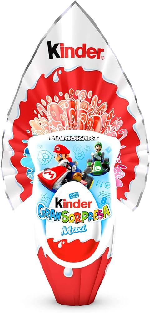 Шоколадне яйце Kinder Ferrero Gran Sorpresa Mario Kart 220 г (2113426778)