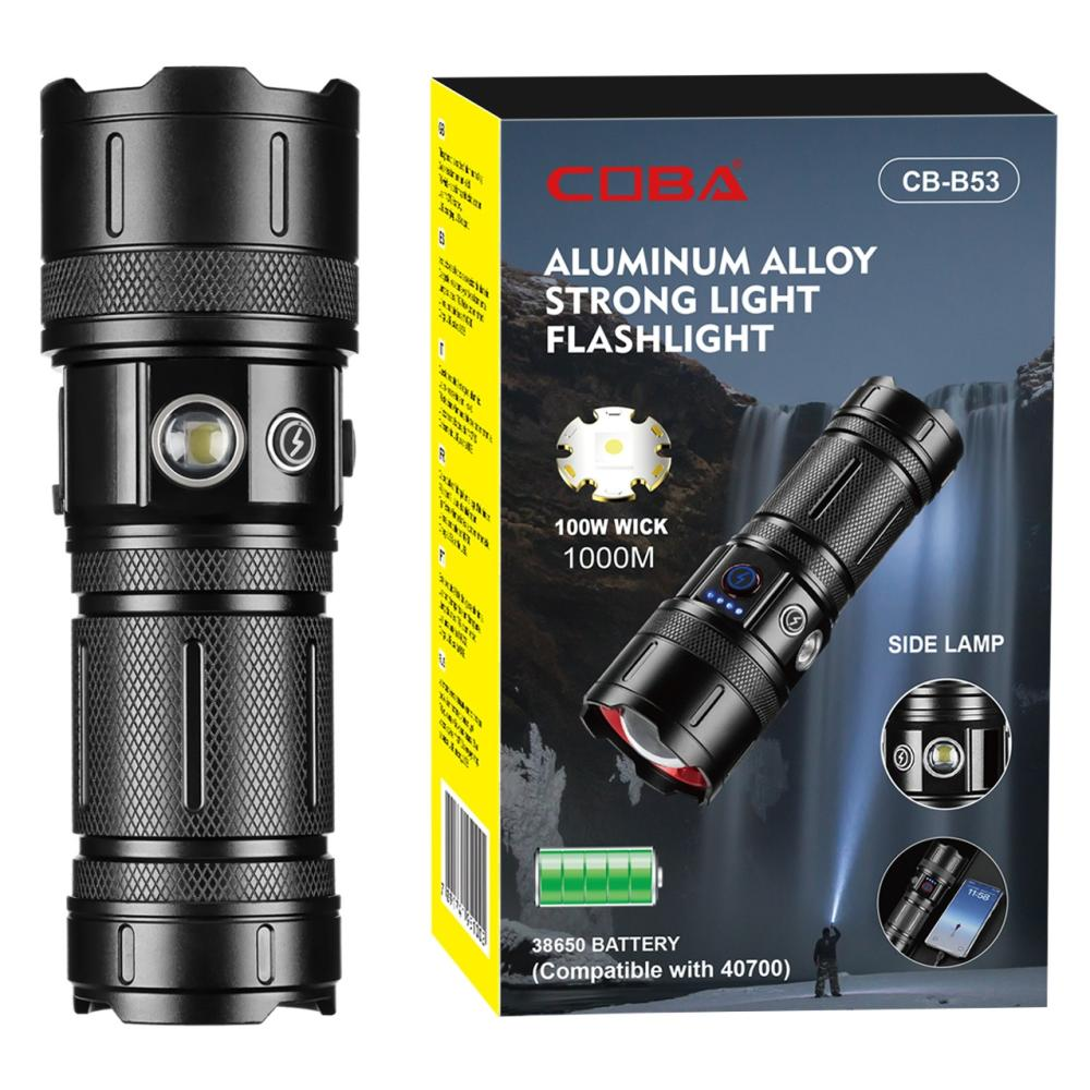 Ліхтар з функцією повербанк Coba CB-B53-TG Ліхтар з функцією повербанк Coba CB-B53-TG